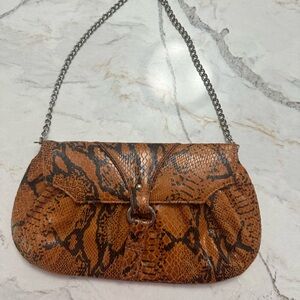 Adrianna Papell animal print purse